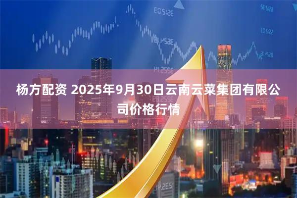杨方配资 2025年9月30日云南云菜集团有限公司价格行情